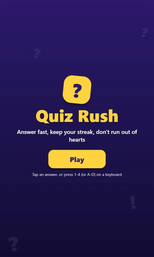 Quiz Rush