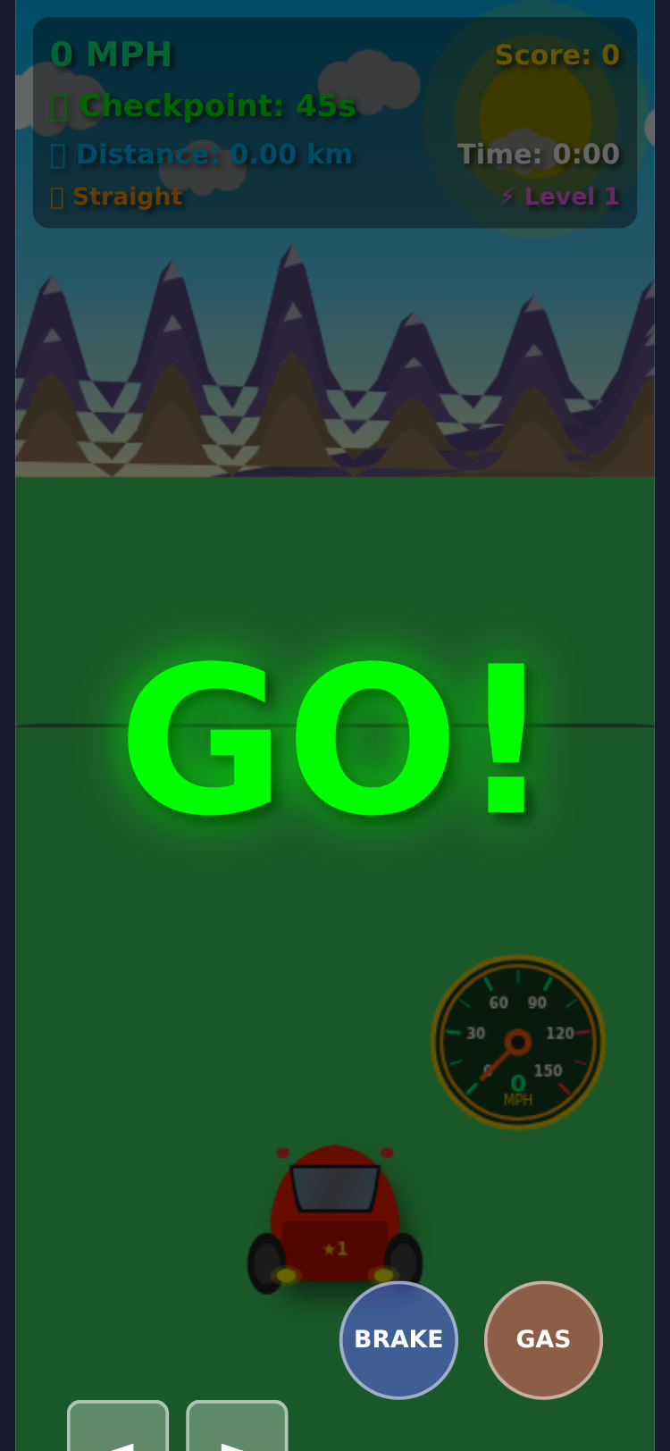 OUT-G - Arcade Racer screenshot