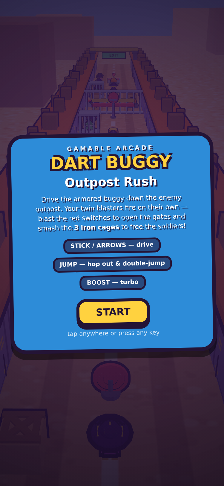 Dart Buggy screenshot