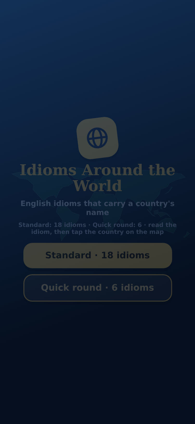 Idioms Around the World screenshot