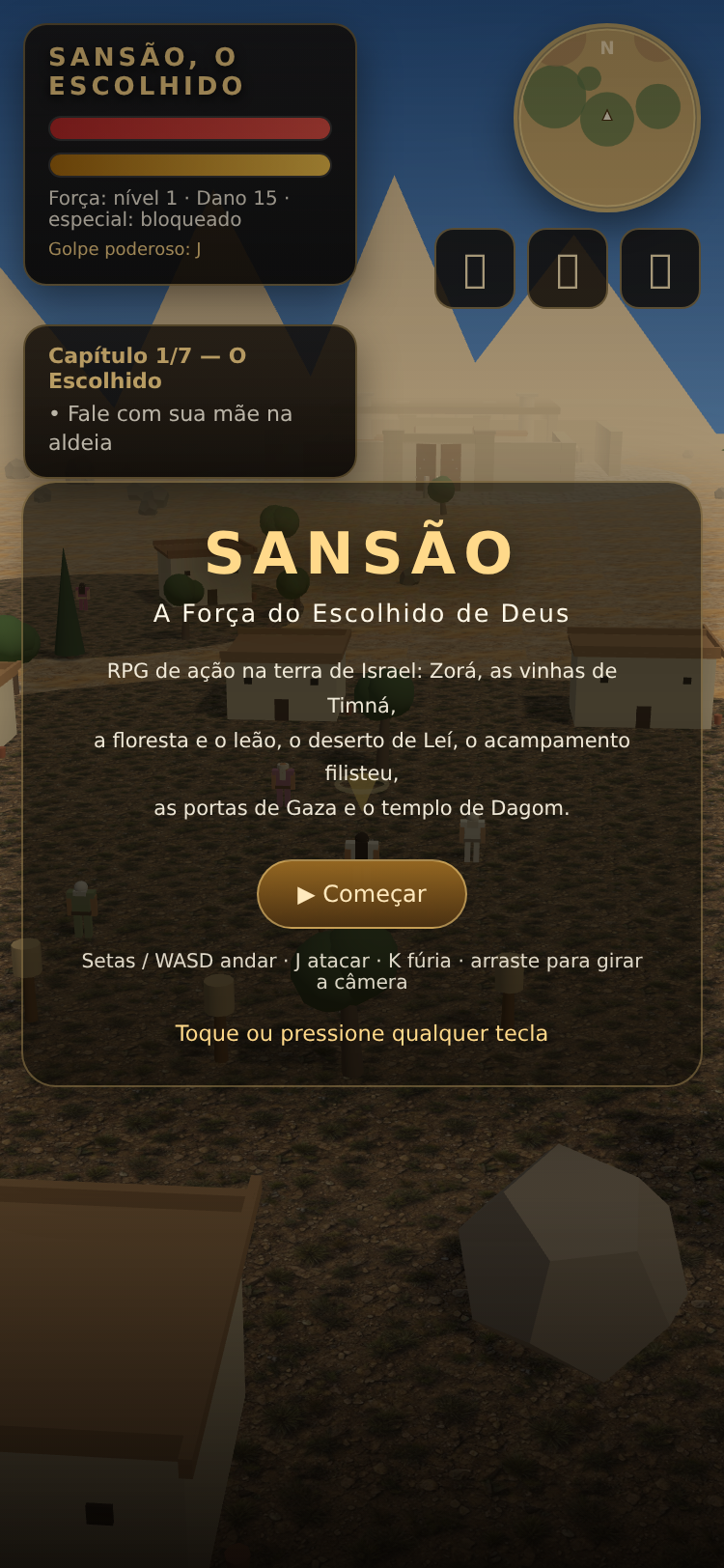 Sansão: A Força do Escolhido de Deus screenshot