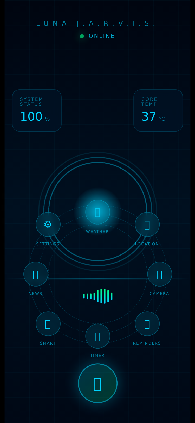 Luna J.A.R.V.I.S. - Voice AI Assistant screenshot