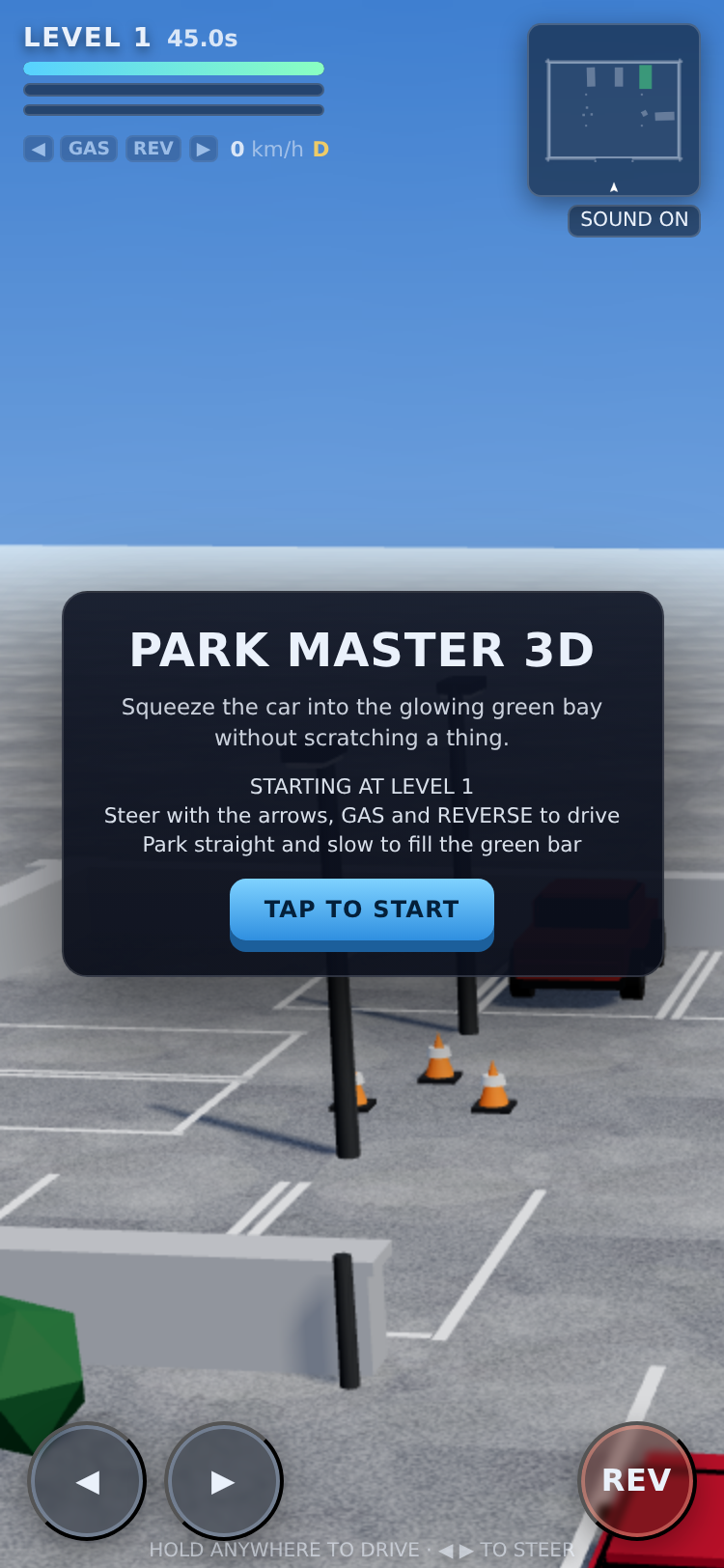 3D Driving & Parking Simulator