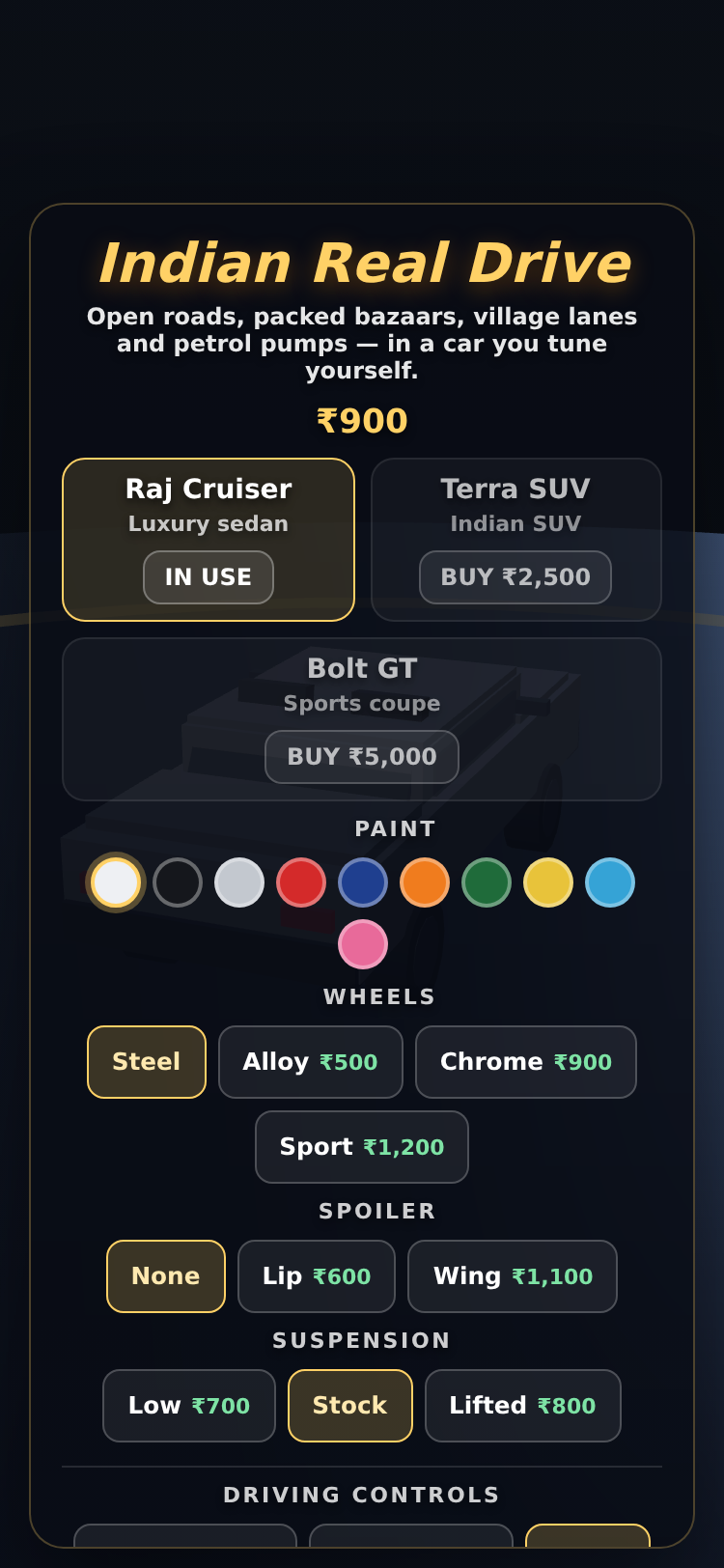 Indian Real Drive screenshot