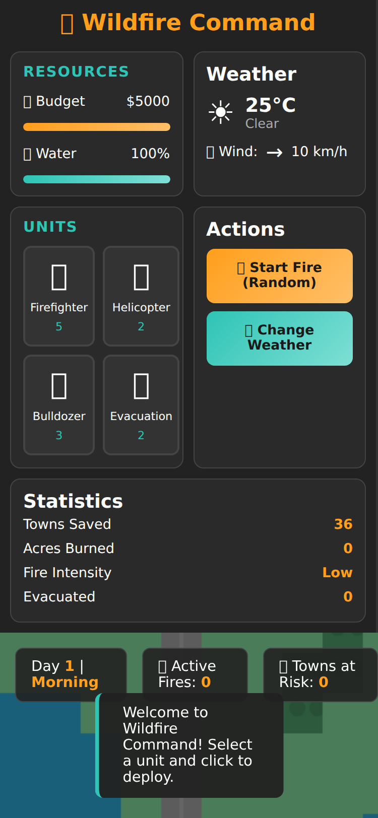 Wildfire Commander screenshot