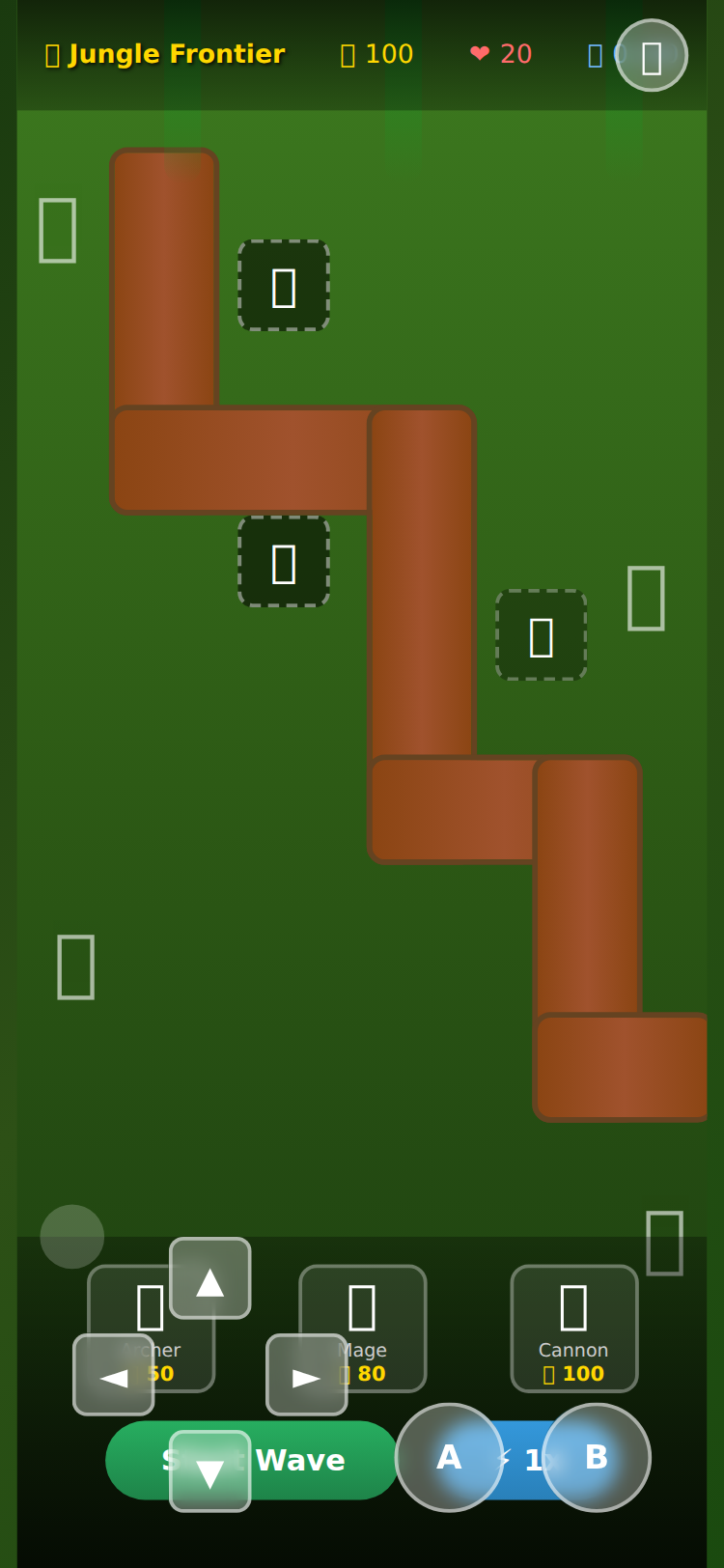 Jungle Tower Defense screenshot