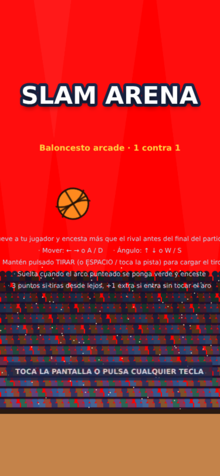 Arcade Basketball 2D screenshot