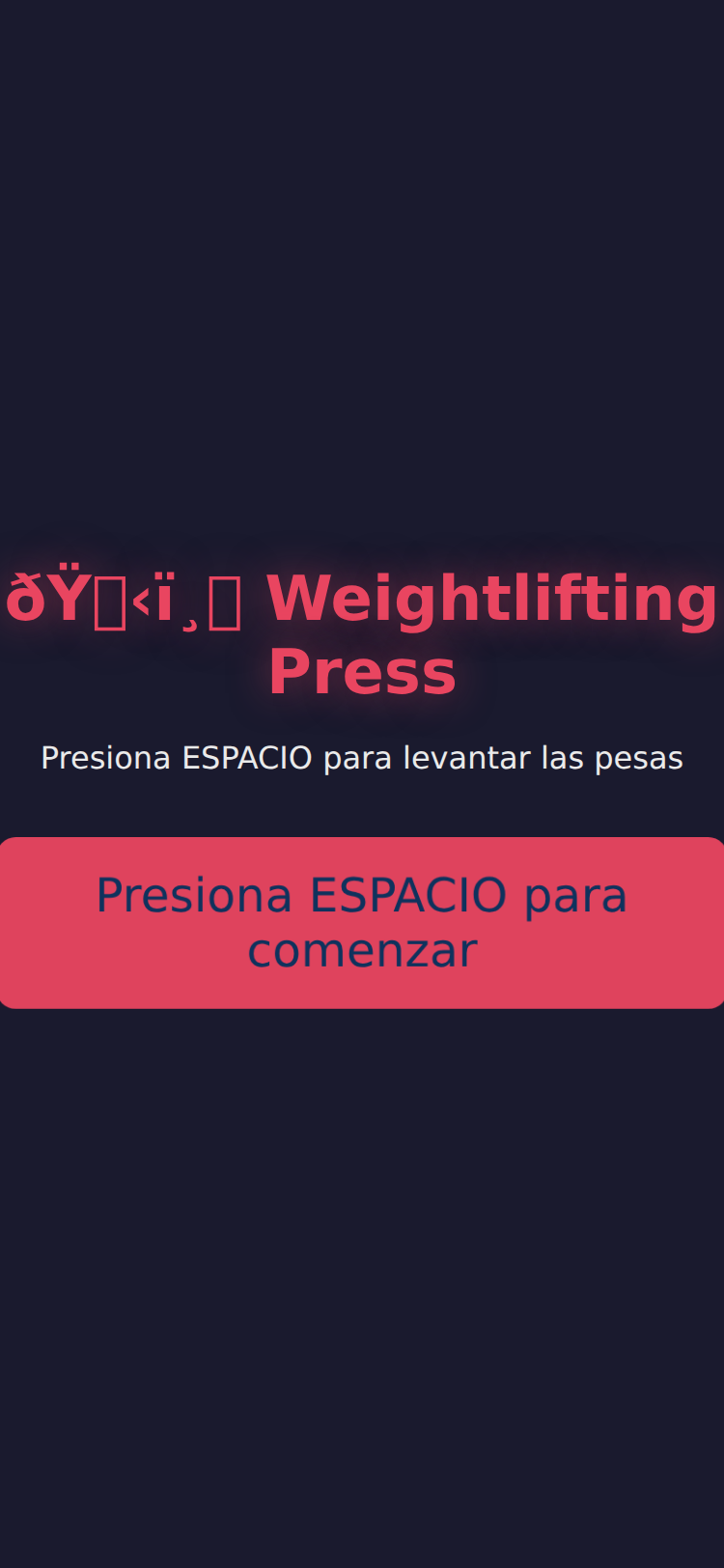 Power Press: Weightlifting Game screenshot