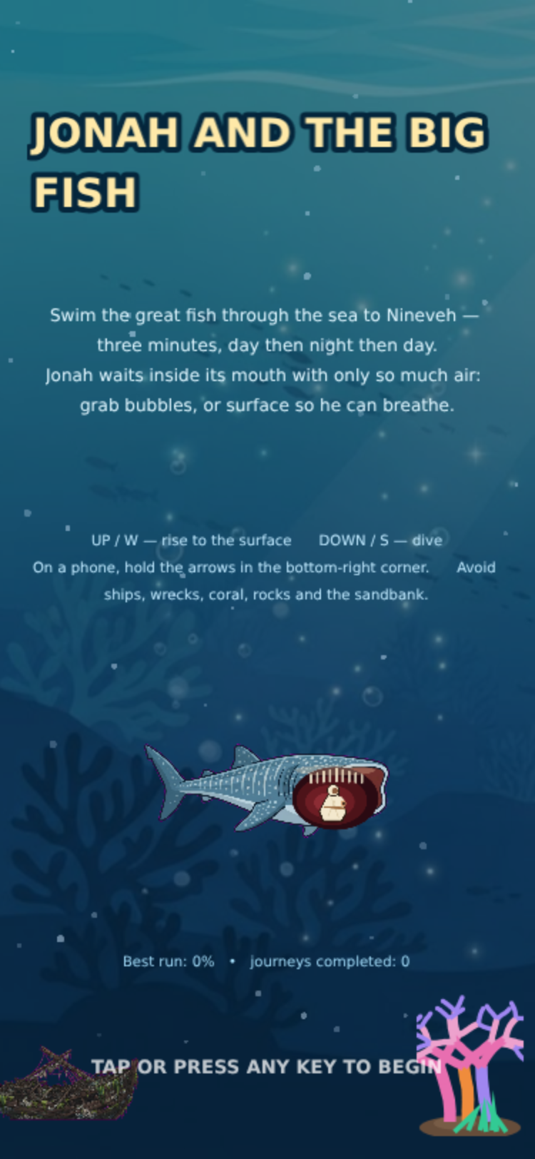 Jonah and the Big Fish screenshot