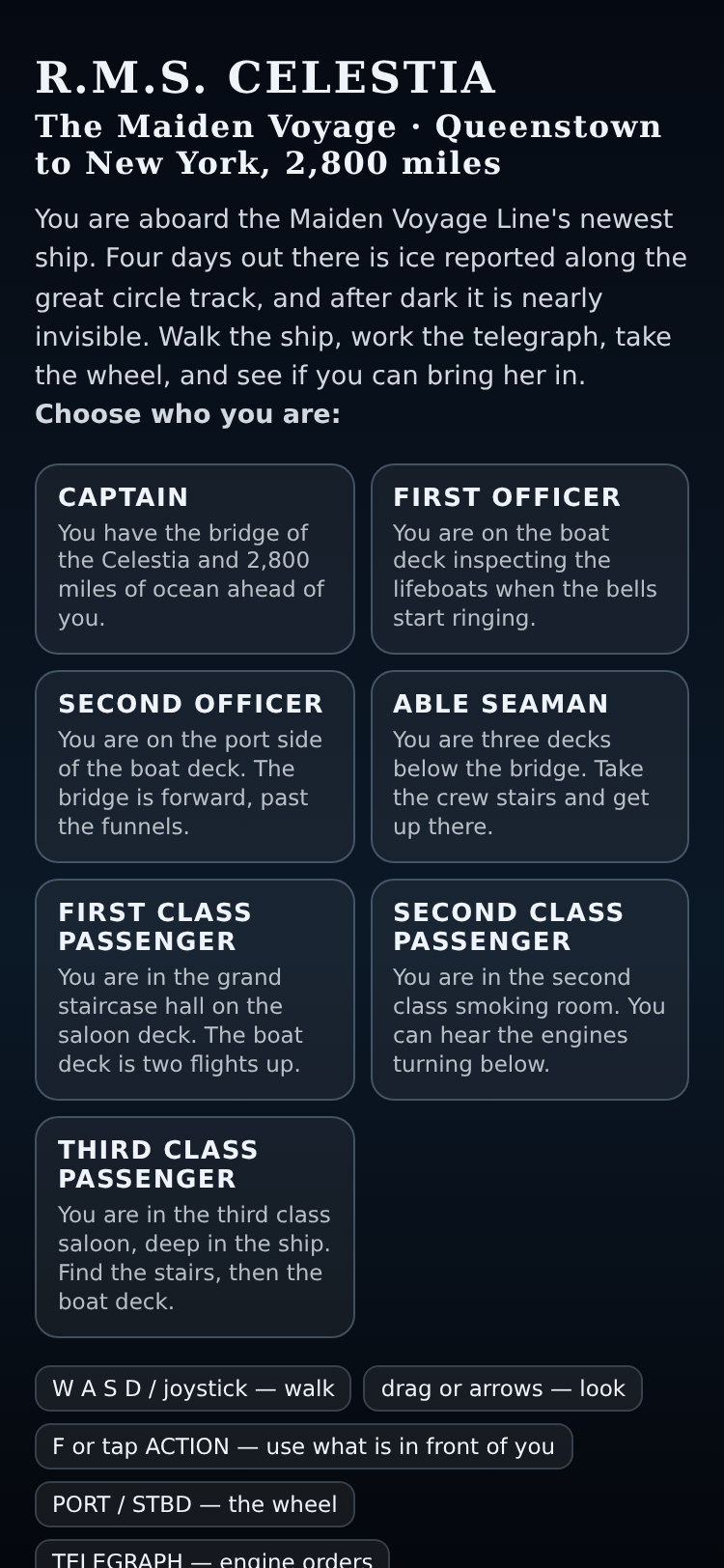 Atlantic Liner: The Maiden Voyage screenshot