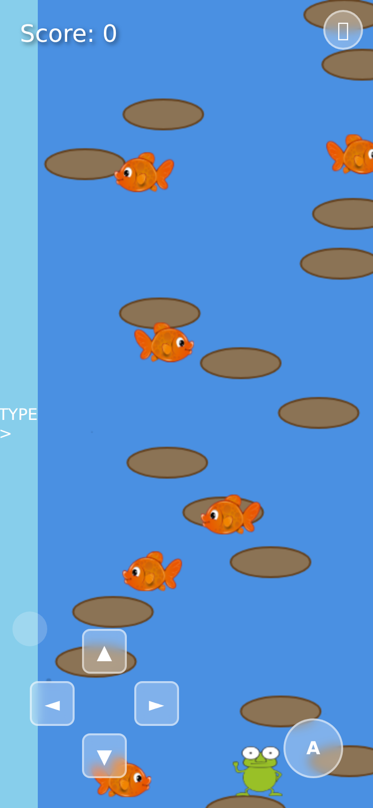 Frog Jump Adventure screenshot