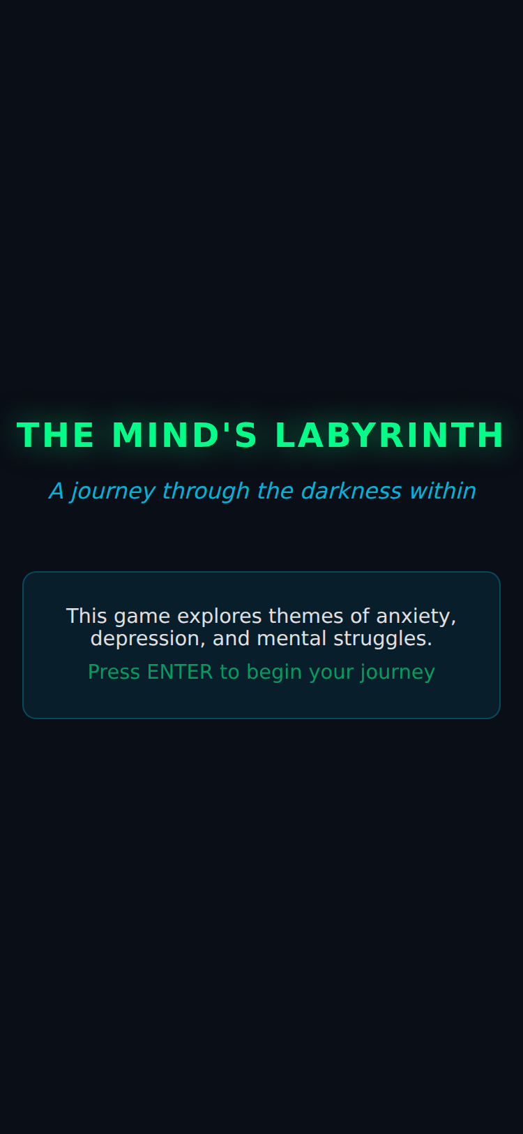 Mind's Nightmare screenshot