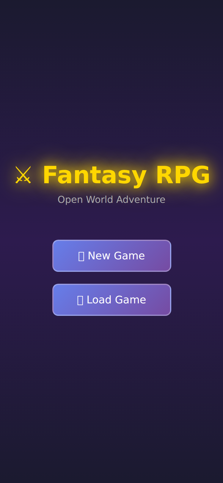 Fantasy 2D Online RPG screenshot
