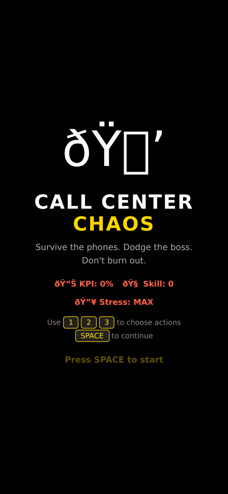 Call Centre 1.0 screenshot