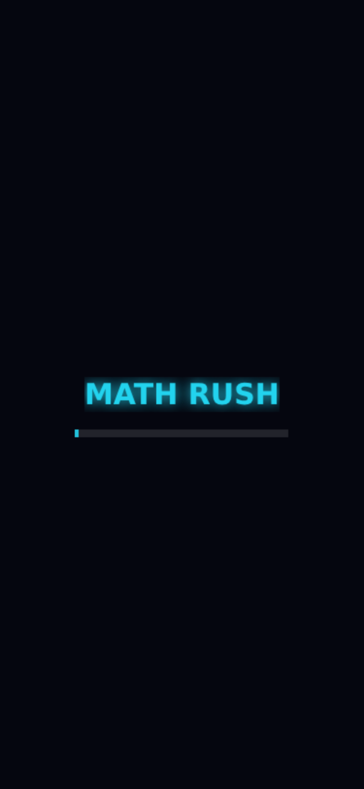 Math Rush screenshot