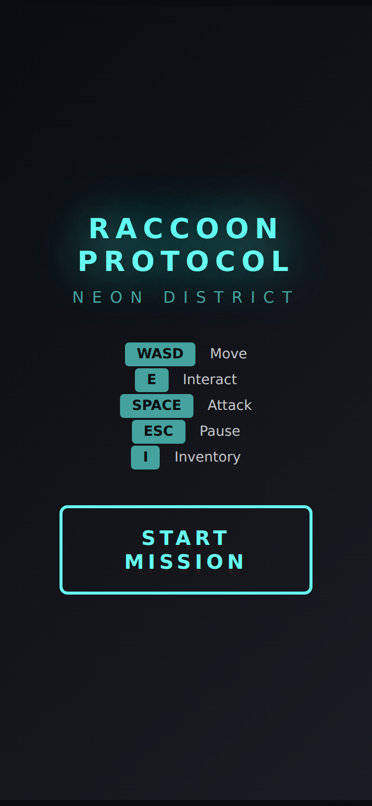 Raccoon Protocol screenshot