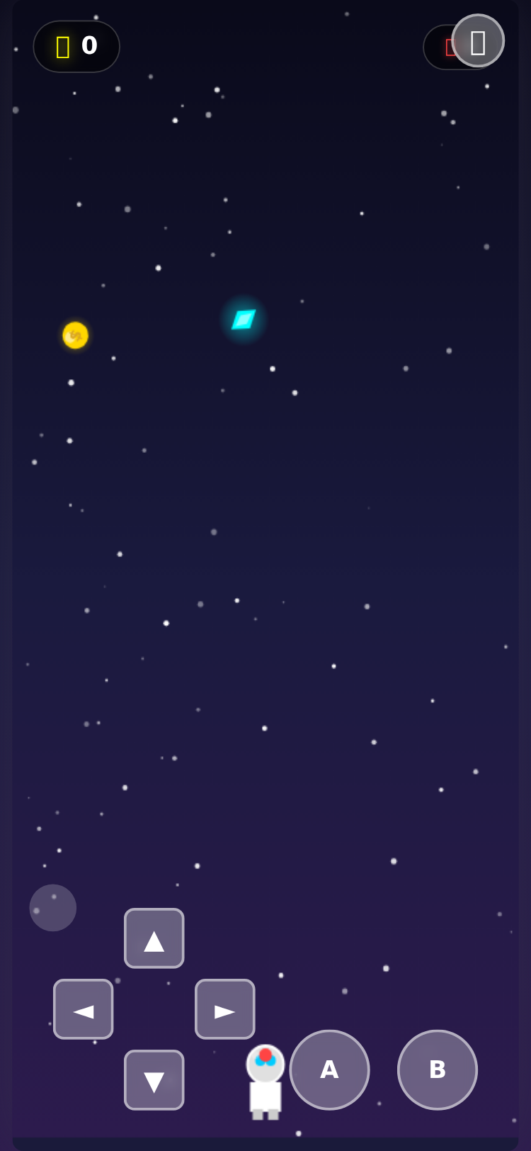 Astronaut Crystal Catcher screenshot