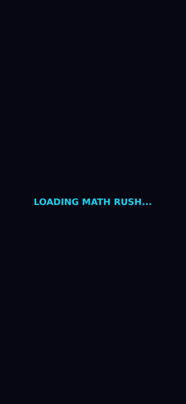 Math Rush screenshot