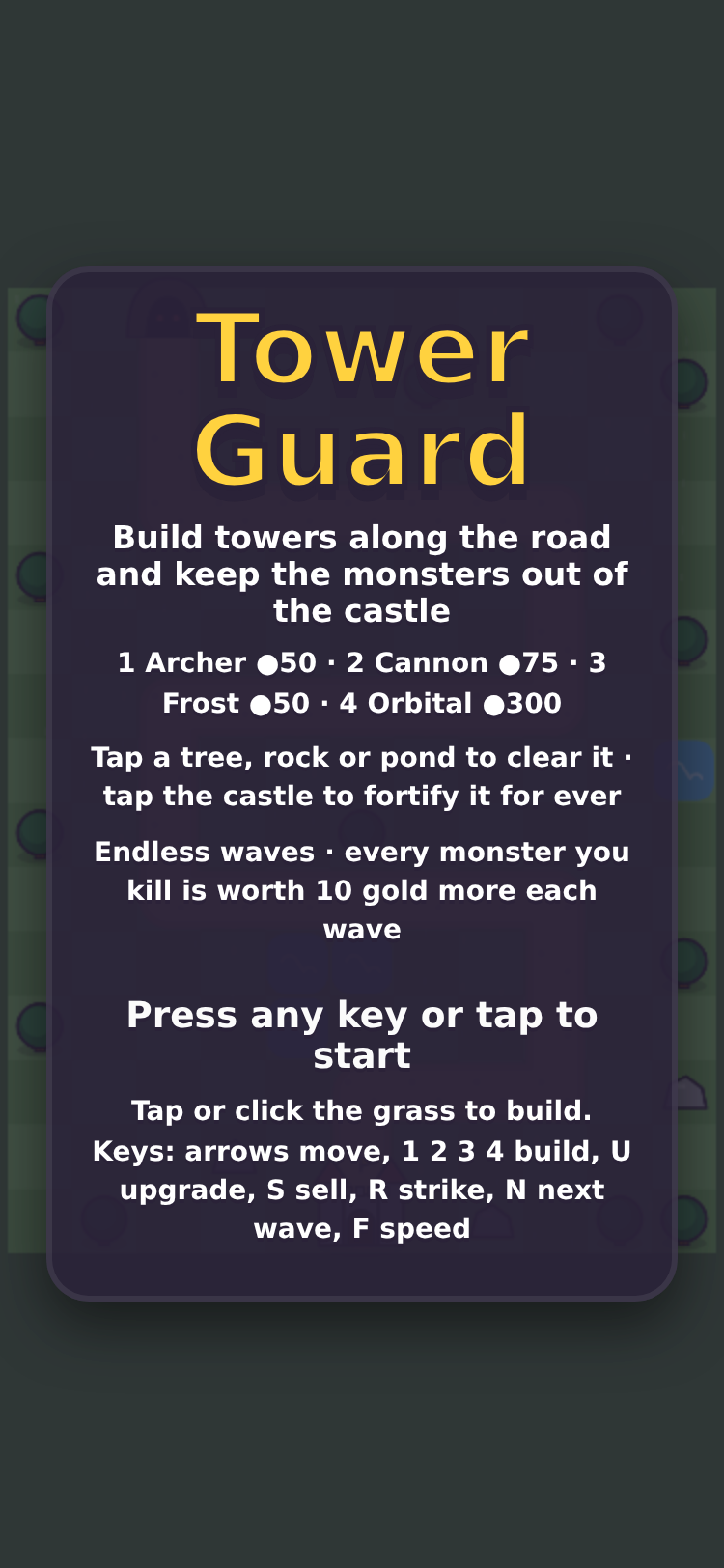 Tower Guard: Endless screenshot